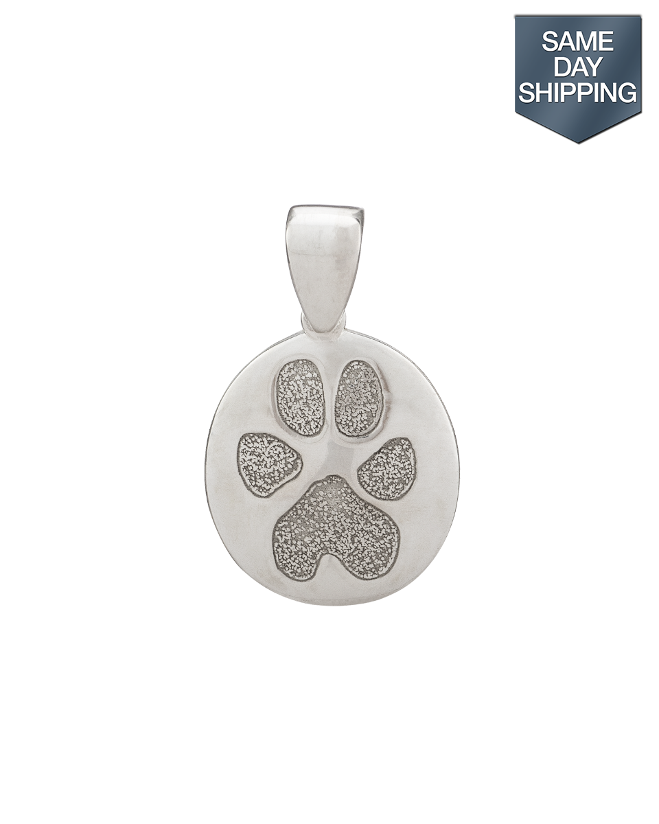 Paw print pendant store